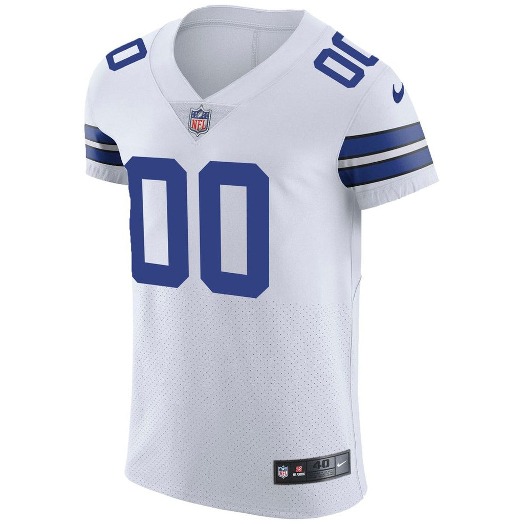 Dallas Cowboys Nike Vapor Untouchable Custom Elite Jersey - White