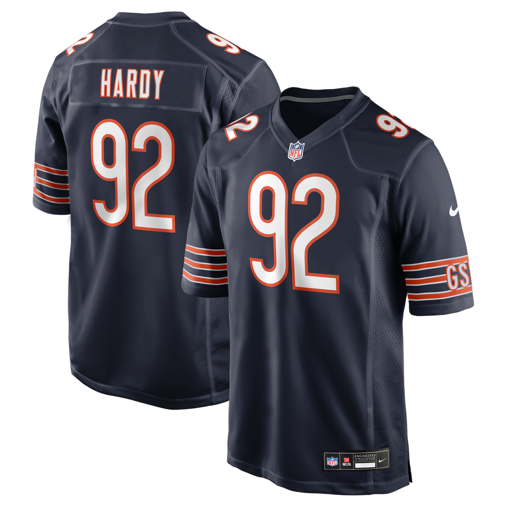 Chicago Bears Daniel Hardy Nike Team Game Jersey - Navy