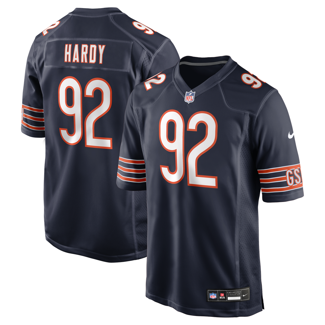 Chicago Bears Daniel Hardy Nike Team Game Jersey - Navy