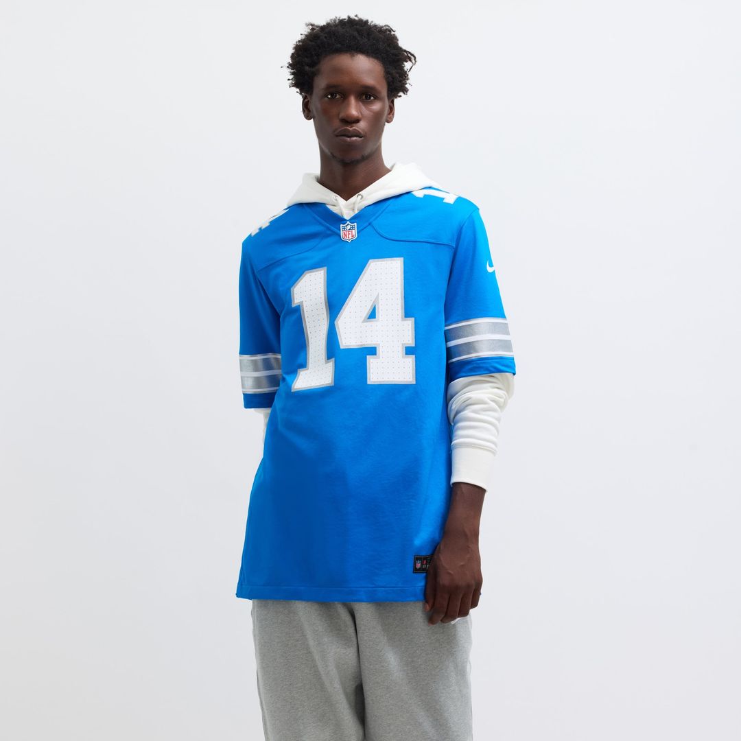 Detroit Lions Amon-Ra St. Brown Nike Game Jersey - Blue