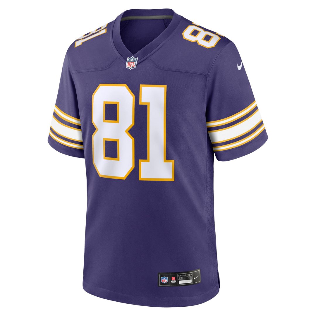 Minnesota Vikings Carl Eller Nike Retired Player Alternate Game Jersey - Purple
