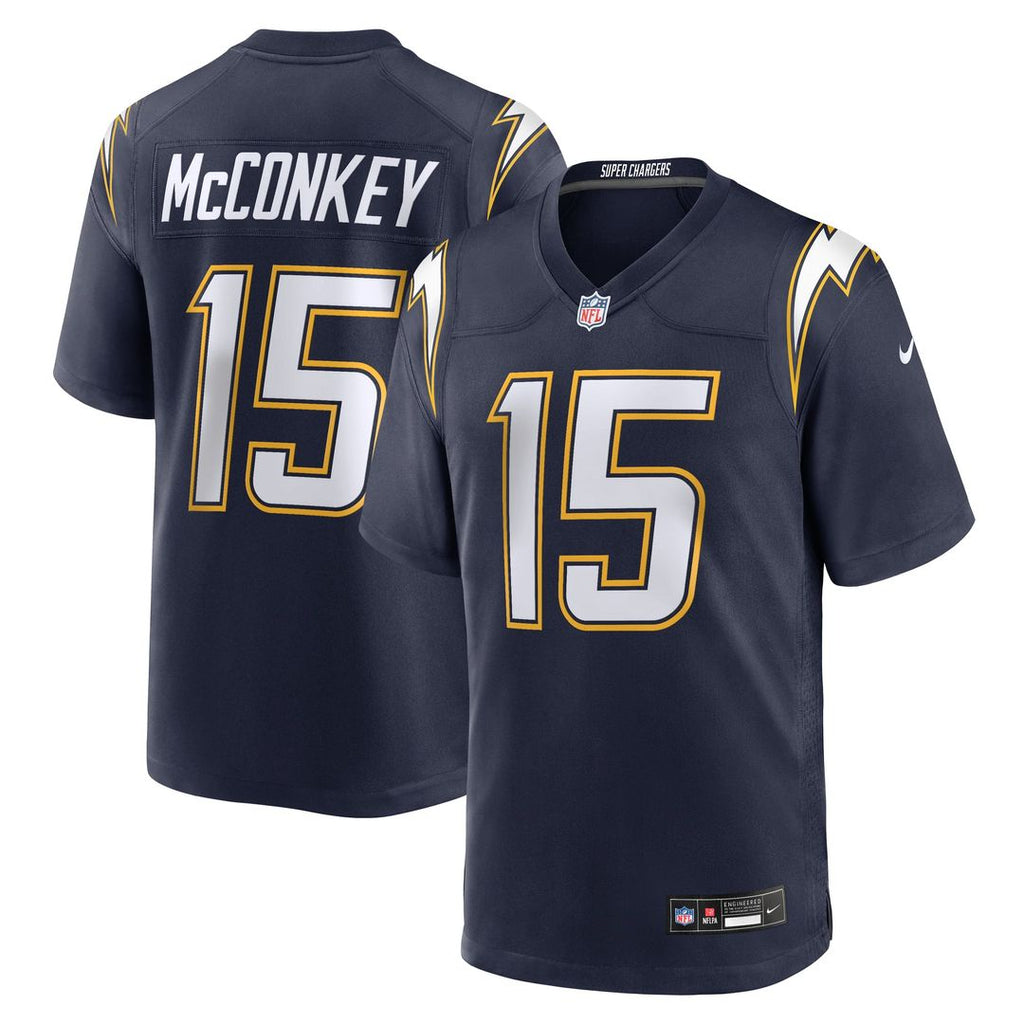 Los Angeles Chargers Ladd McConkey Nike Alternate Charger Power Game Player Jersey - Gold