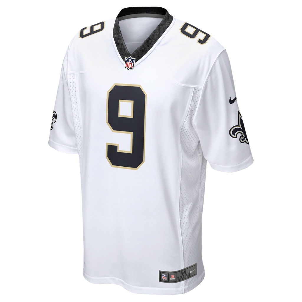 New Orleans Saints Drew Brees Nike Game Jersey - White