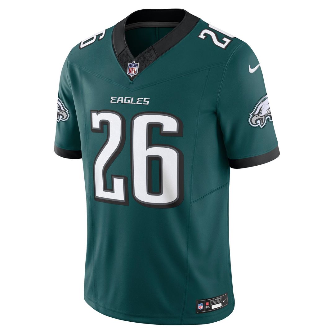 Philadelphia Eagles Saquon Barkley Nike Vapor F.U.S.E. Limited Jersey - Black