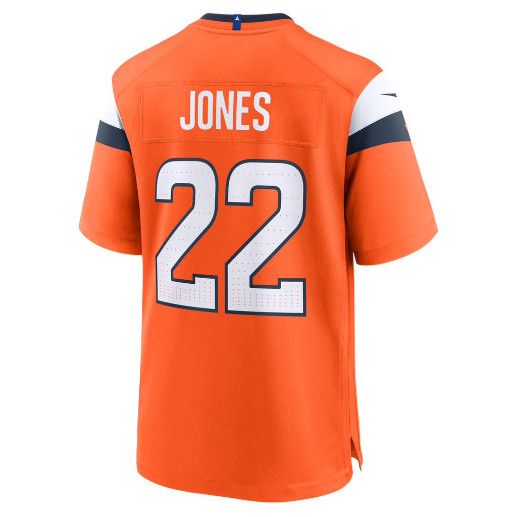 Denver Broncos Brandon Jones Nike Team Game Jersey - Orange