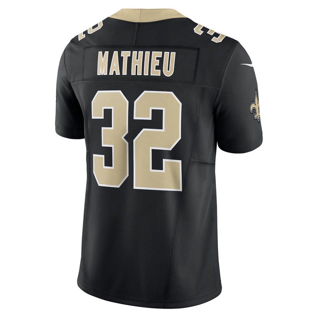 New Orleans Saints Tyrann Mathieu Nike Vapor F.U.S.E. Limited Jersey - Black