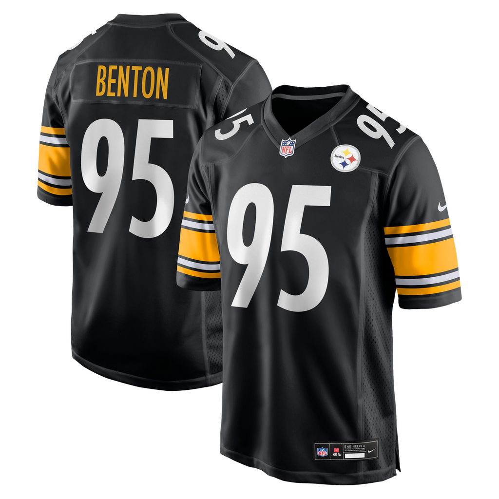 Pittsburgh Steelers Keeanu Benton Nike Team Game Jersey - Black