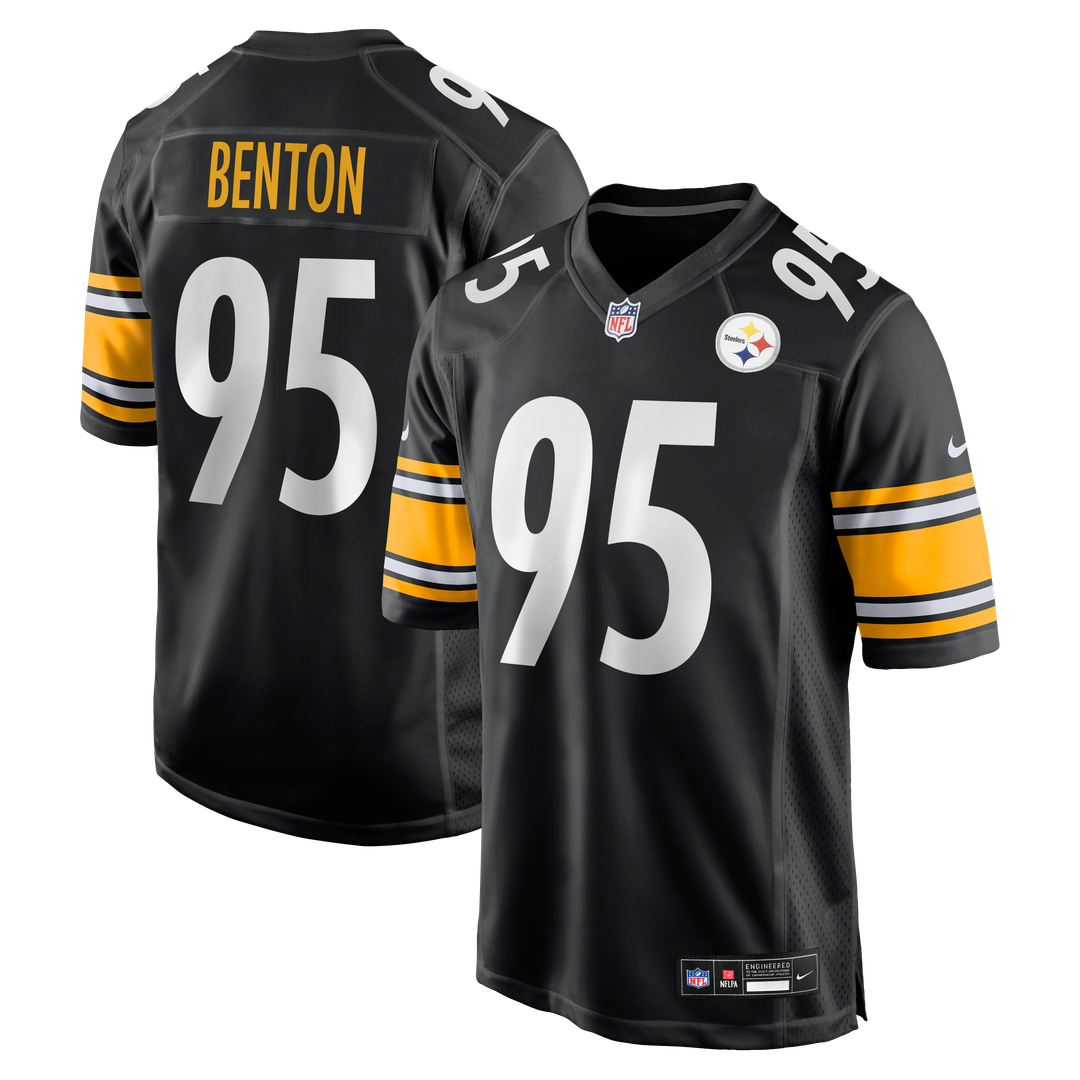 Pittsburgh Steelers Keeanu Benton Nike Team Game Jersey - Black