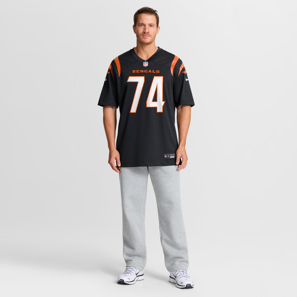 Cincinnati Bengals Jalen Rivers Nike Team Game Jersey - Black