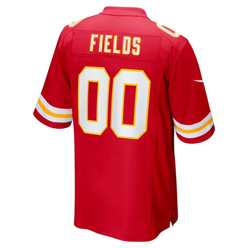 Kansas City Chiefs Justin Fields Nike Game Jersey - Red