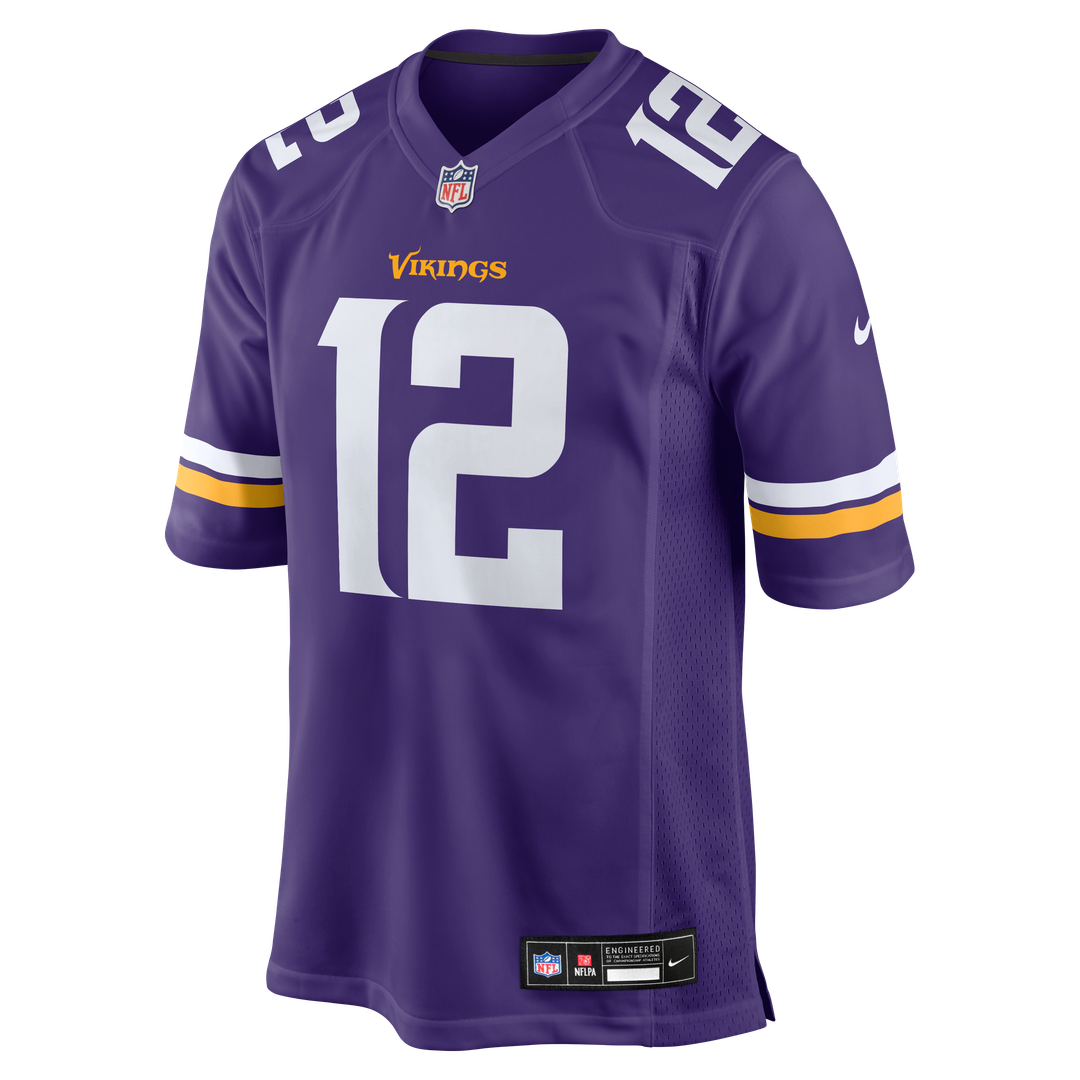 Minnesota Vikings Max Brosmer Nike Team Game Jersey - Purple