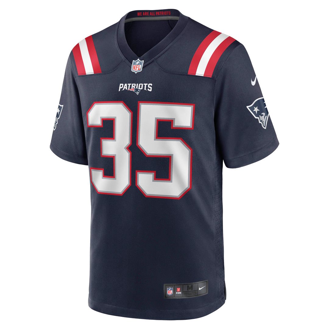 New England Patriots Jim Nance Nike Retired Player Jersey - Navy