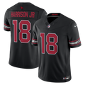 Arizona Cardinals Marvin Harrison Jr. Nike Alternate Vapor F.U.S.E. Stitched Limited Jersey - Black