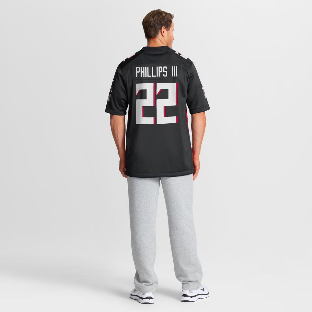 Atlanta Falcons Clark Phillips III Nike Team Game Jersey - Black
