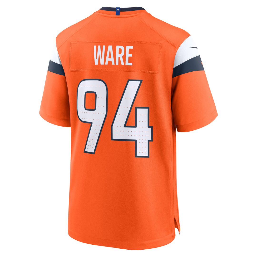 Denver Broncos DeMarcus Ware Nike Team Retired Game Jersey - Orange