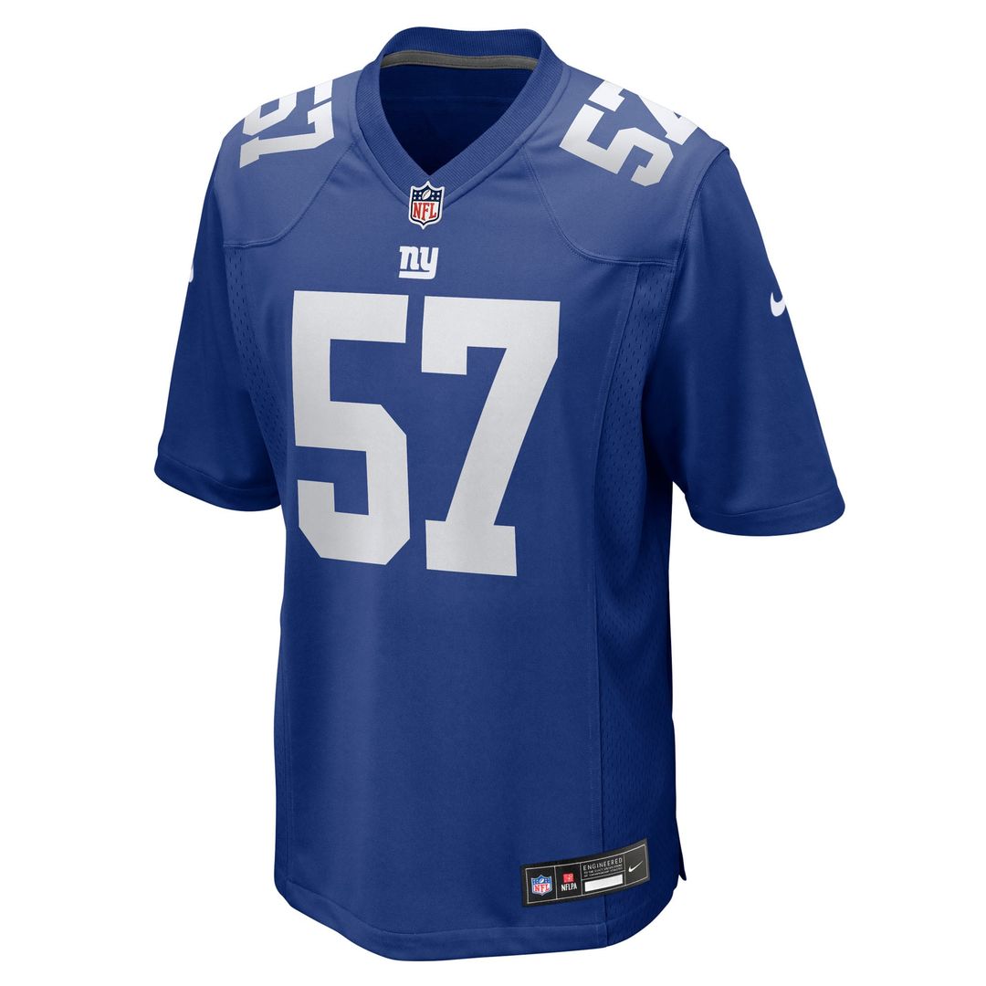 New York Giants Chauncey Golston Nike Team Game Jersey - Royal