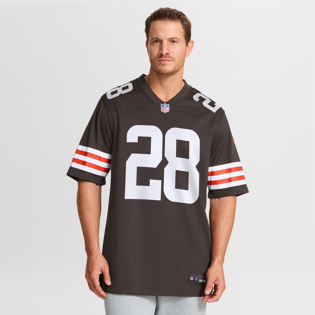 Cleveland Browns Tre Avery Nike Team Game Jersey - Brown