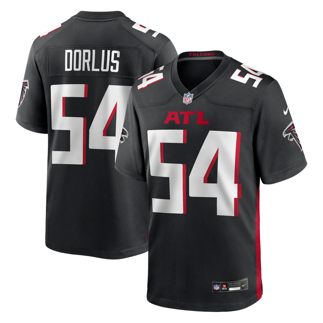 Atlanta Falcons Brandon Dorlus Nike Team Game Jersey - Black