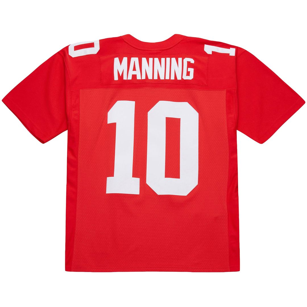 New York Giants Eli Manning Mitchell & Ness 2004 Team Legacy Retired Player Big & Tall Jersey - Red