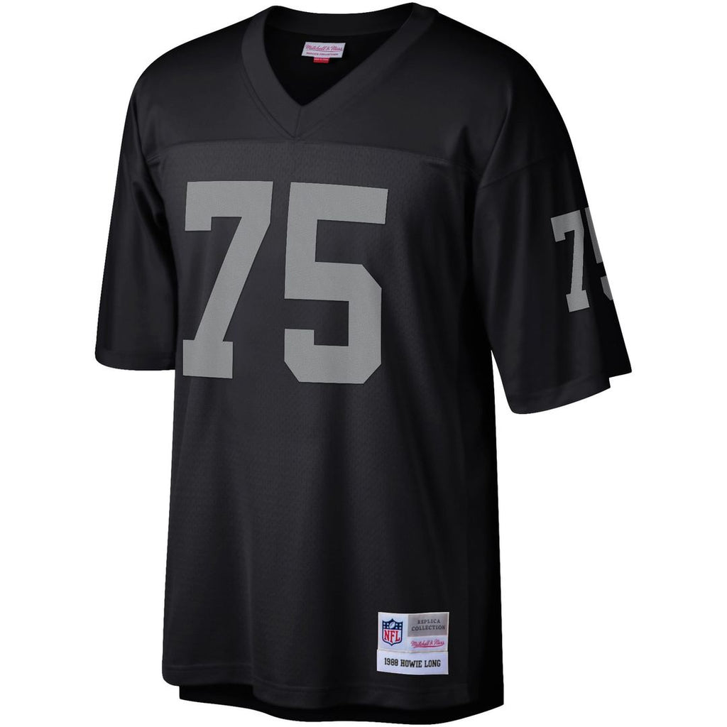 Las Vegas Raiders Howie Long Mitchell & Ness Legacy Replica Jersey - Black
