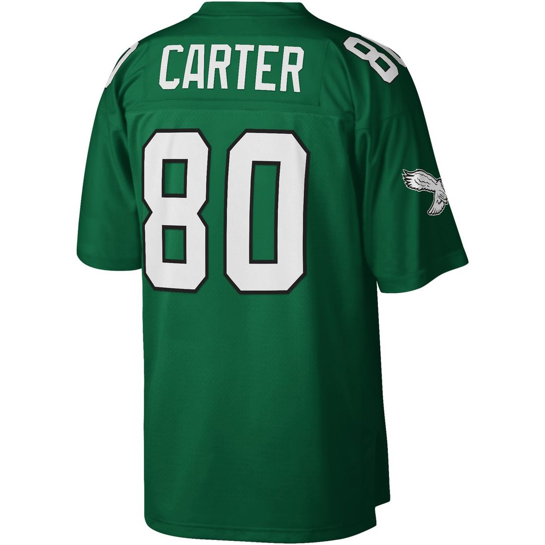 Philadelphia Eagles Cris Carter Mitchell & Ness Legacy Replica Jersey - Kelly Green
