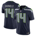 Seattle Seahawks Sam Darnold Nike Team Vapor F.U.S.E. Stitched Limited Jersey - College Navy