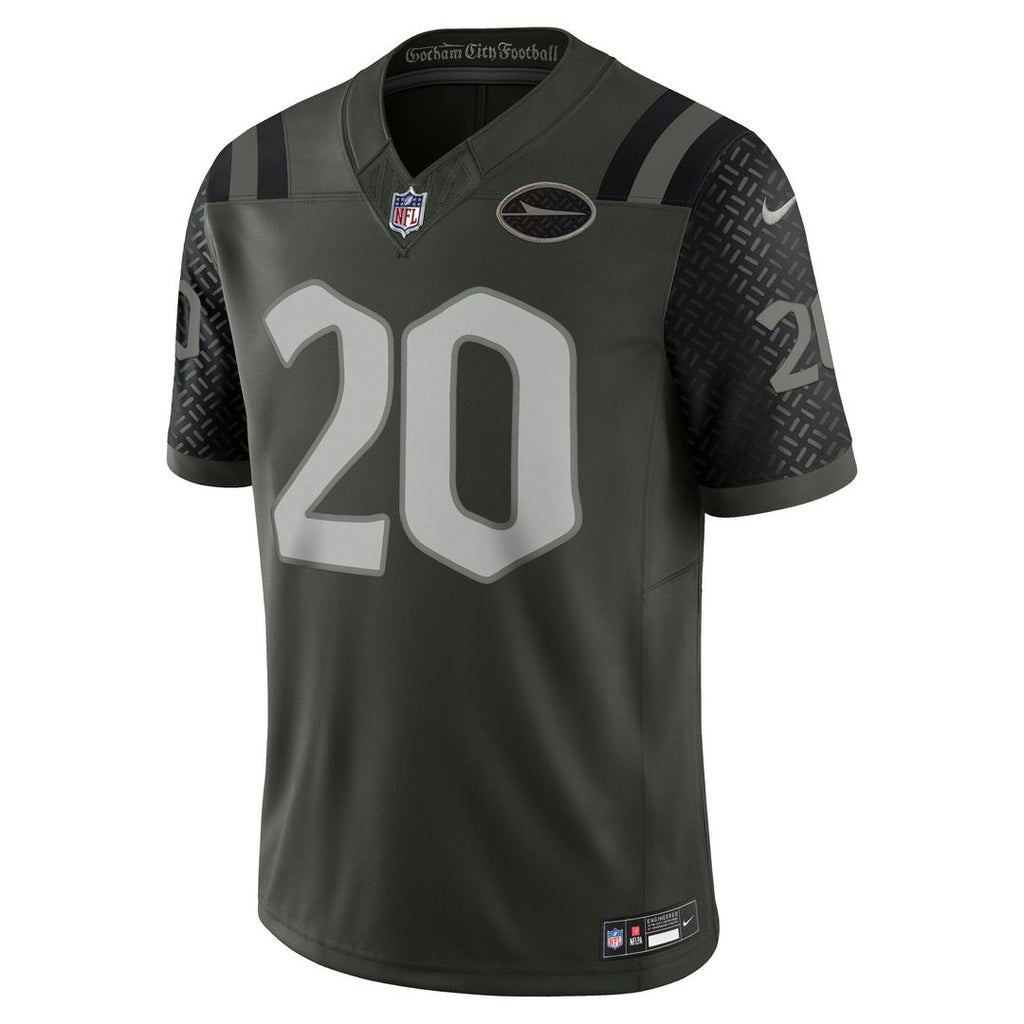 New York Jets Breece Hall Nike Rivalries Collection Stitched Limited Jersey - Green
