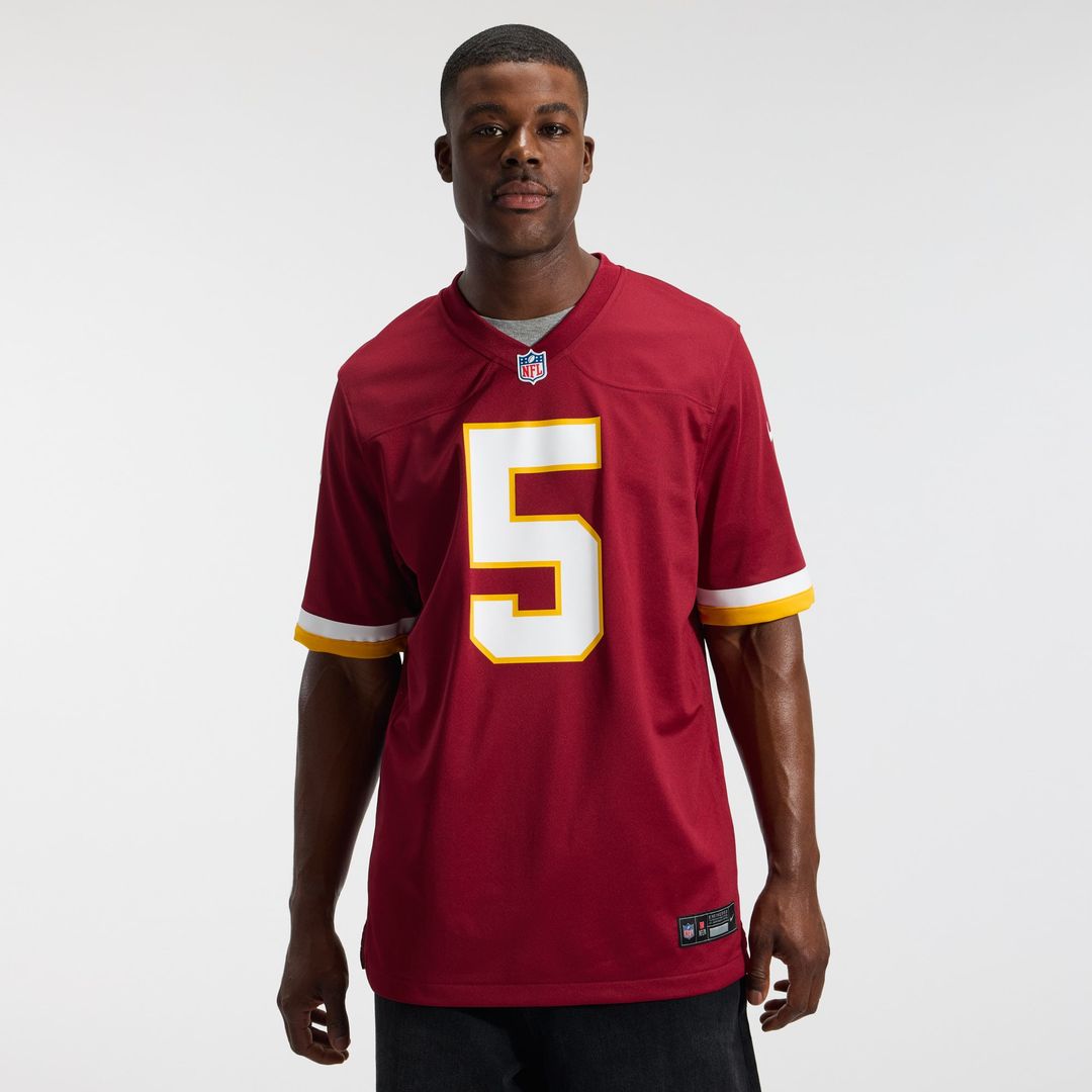 Washington Commanders Jayden Daniels Nike Game Super Bowl Era Jersey - White