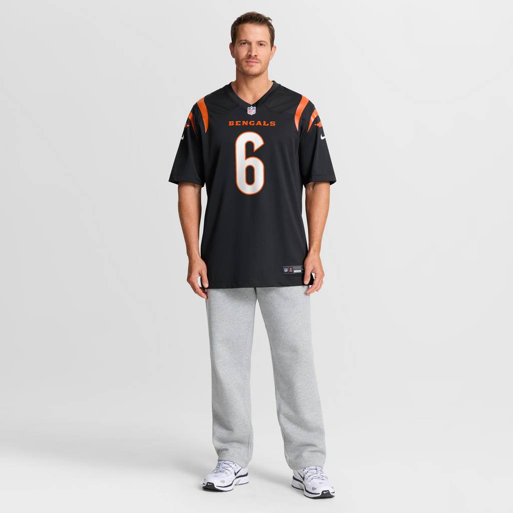 Cincinnati Bengals Bryan Cook Nike Team Game Jersey - Black