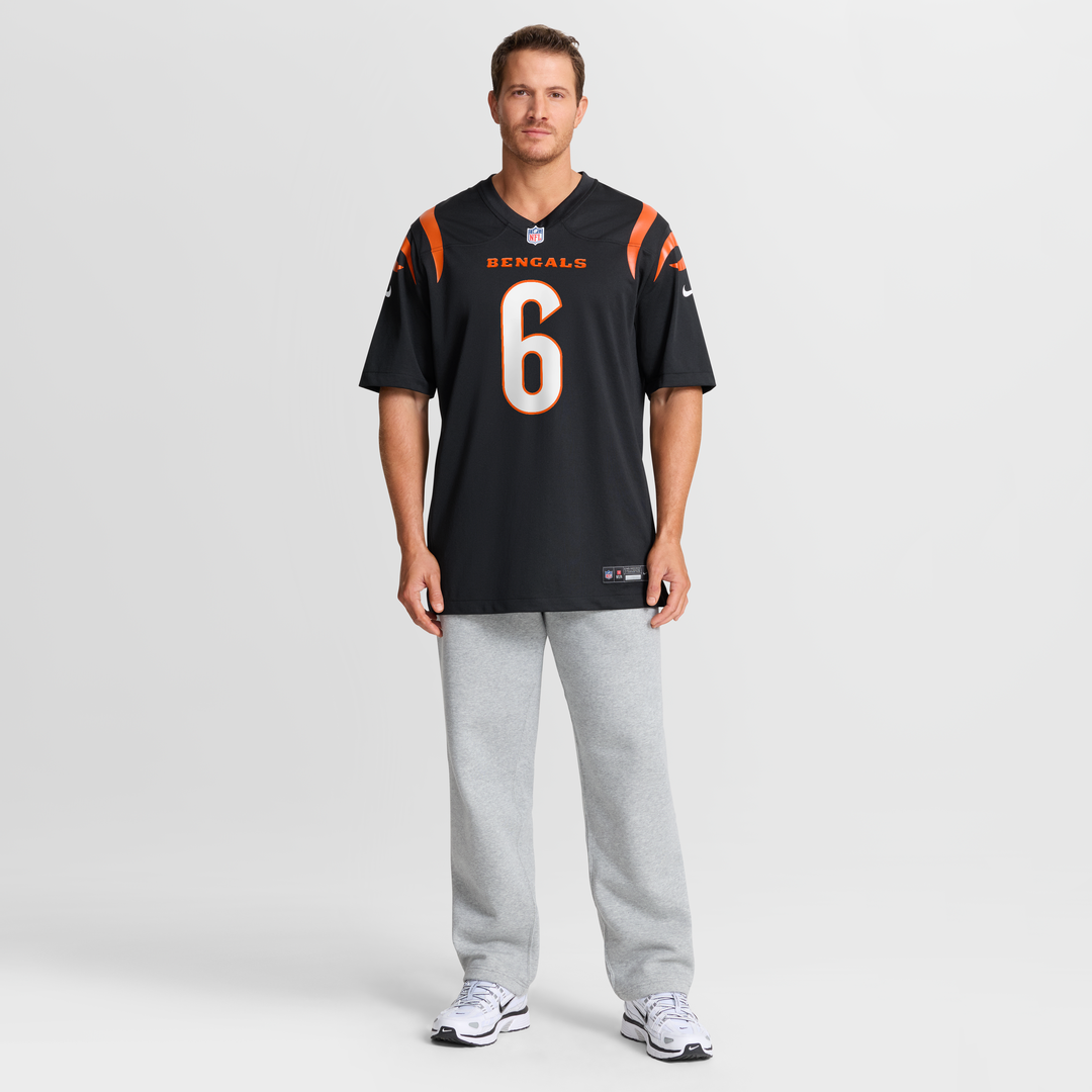 Cincinnati Bengals Bryan Cook Nike Team Game Jersey - Black