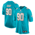 Miami Dolphins Kenneth Grant Nike Team Game Jersey - Aqua