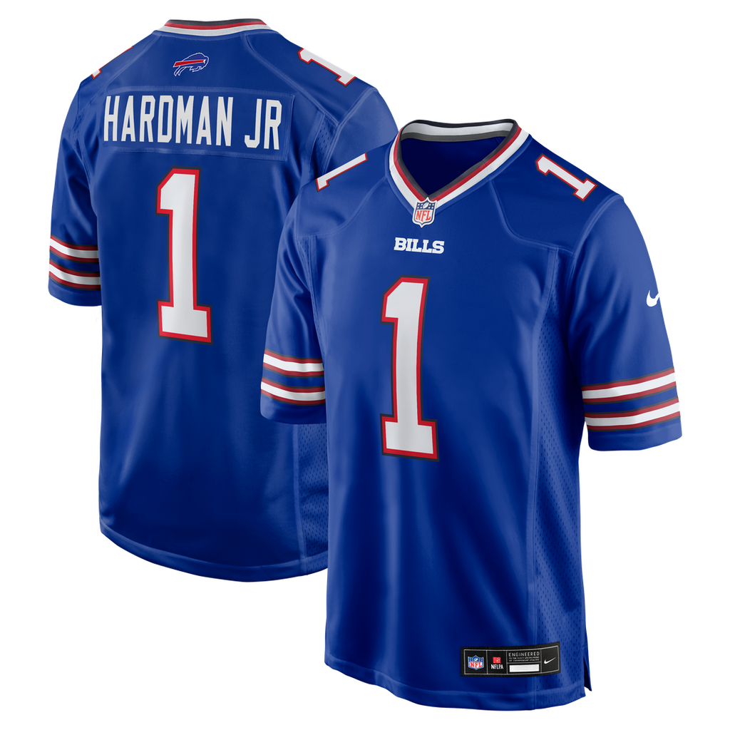 Buffalo Bills Mecole Hardman Nike Team Game Jersey - Royal