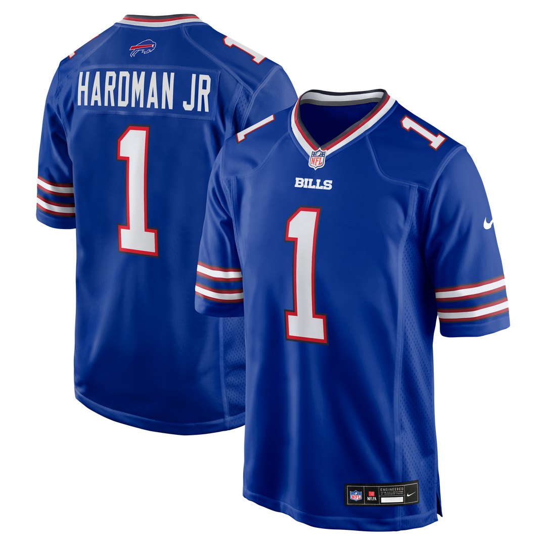 Buffalo Bills Mecole Hardman Nike Team Game Jersey - Royal