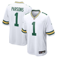 Green Bay Packers Micah Parsons Nike Game Player Jersey - White