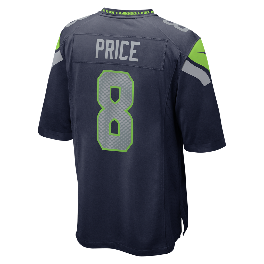 Seattle Seahawks Jadarian Price Nike Team Game Jersey - College Navy