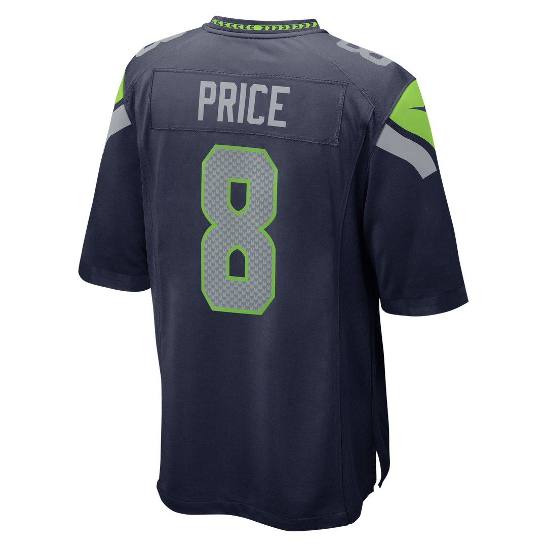 Seattle Seahawks Jadarian Price Nike Team Game Jersey - College Navy