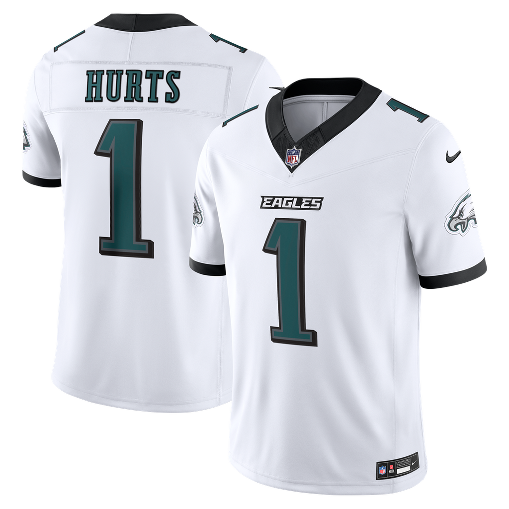 Philadelphia Eagles Jalen Hurts Nike Vapor F.U.S.E. Stitched Limited Jersey - White