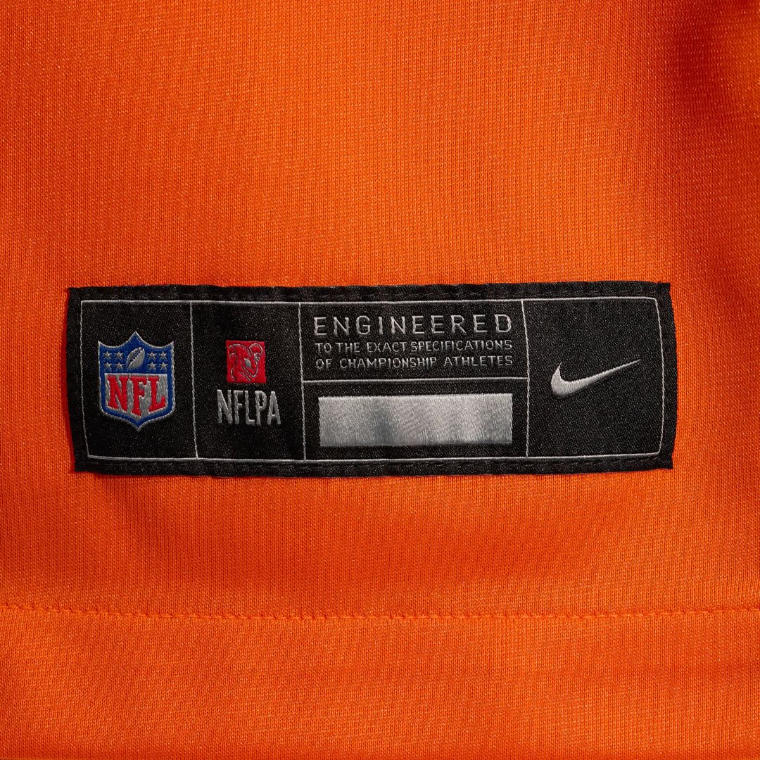 Denver Broncos Alex Singleton Nike Alternate Game Jersey - Orange
