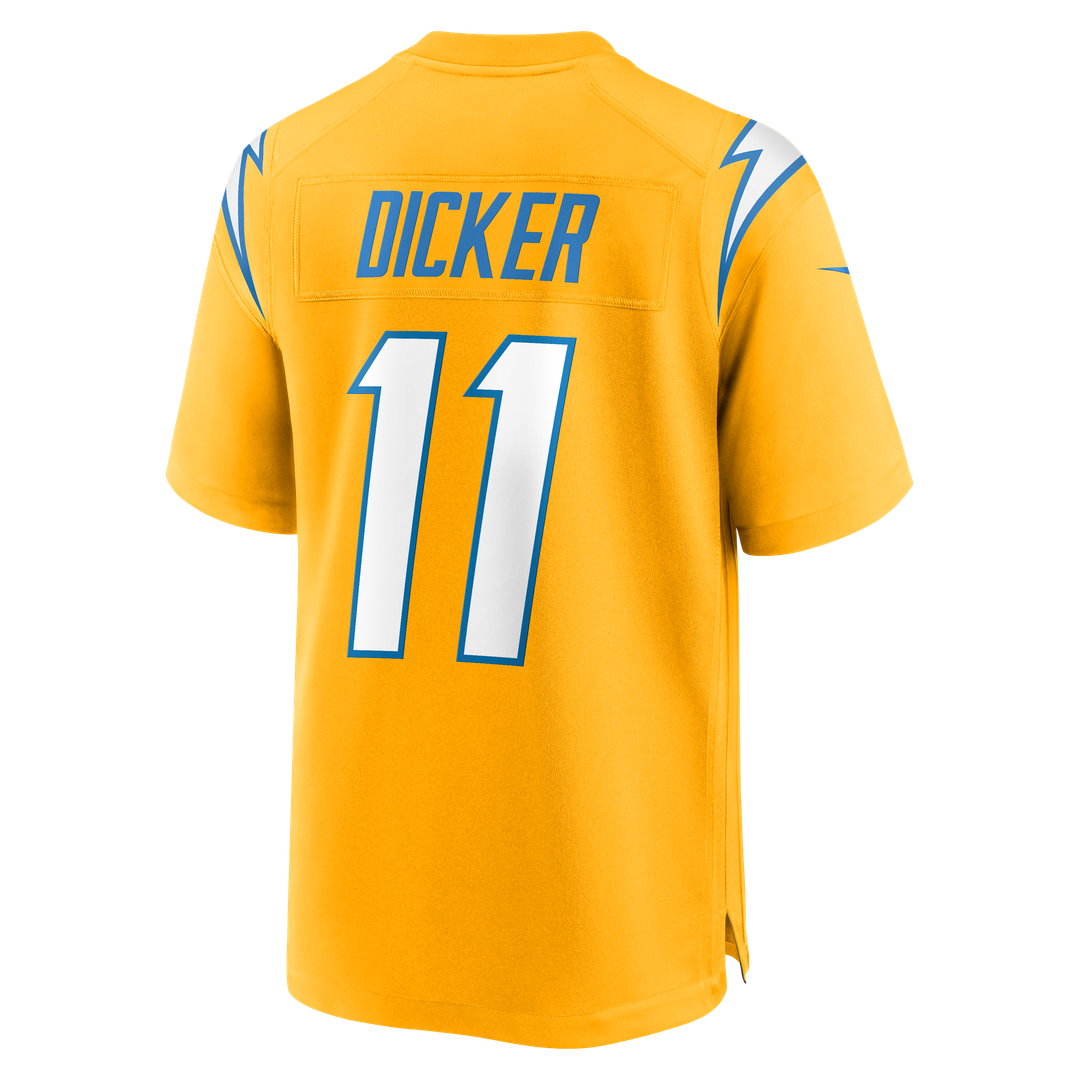 Los Angeles Chargers Cameron Dicker Nike Alternate Game Jersey - Gold
