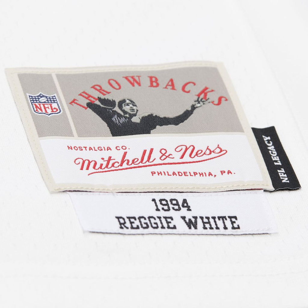 Green Bay Packers Reggie White Mitchell & Ness 1994 Legacy Replica Jersey - White