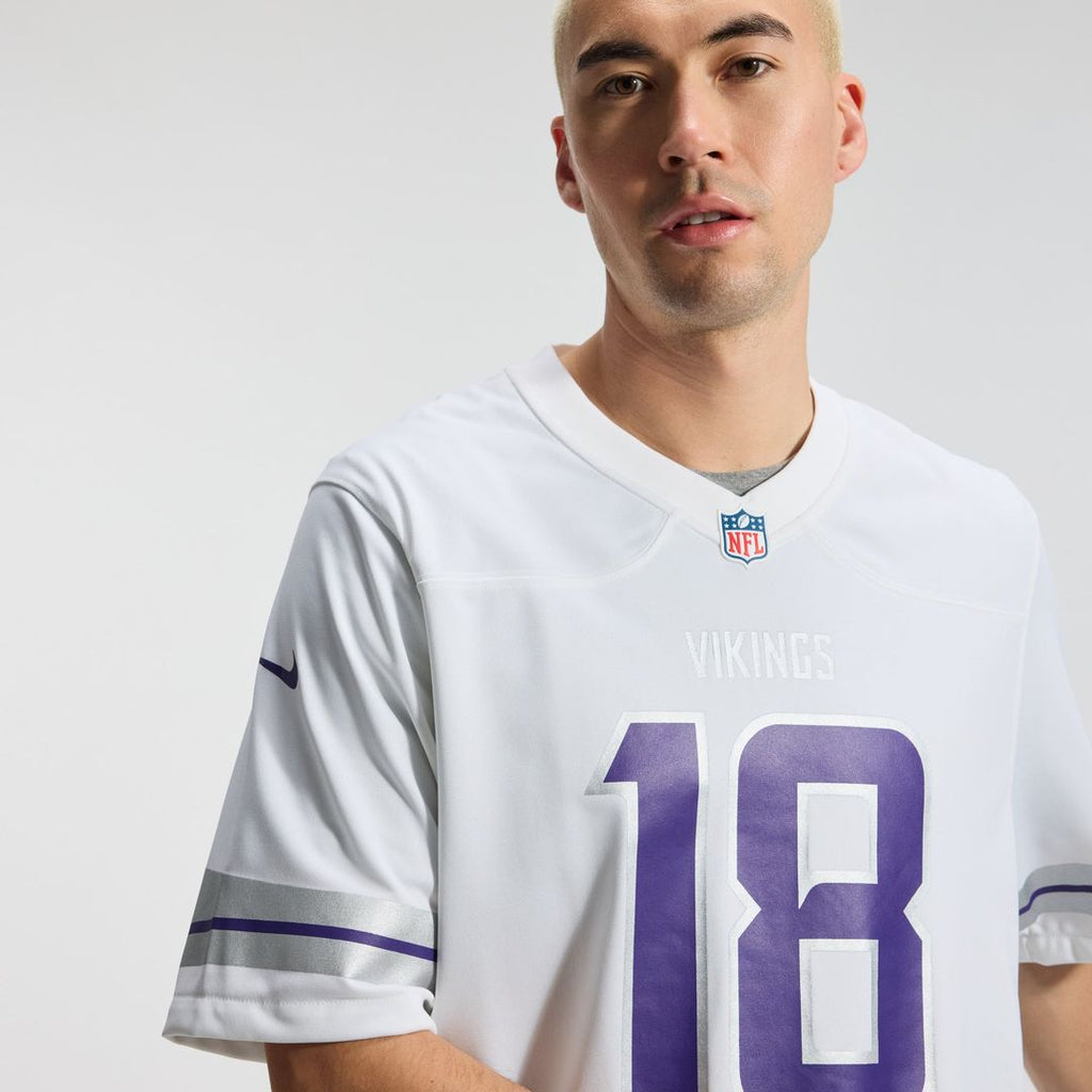 Minnesota Vikings Justin Jefferson Nike Classic Player Game Jersey - Purple
