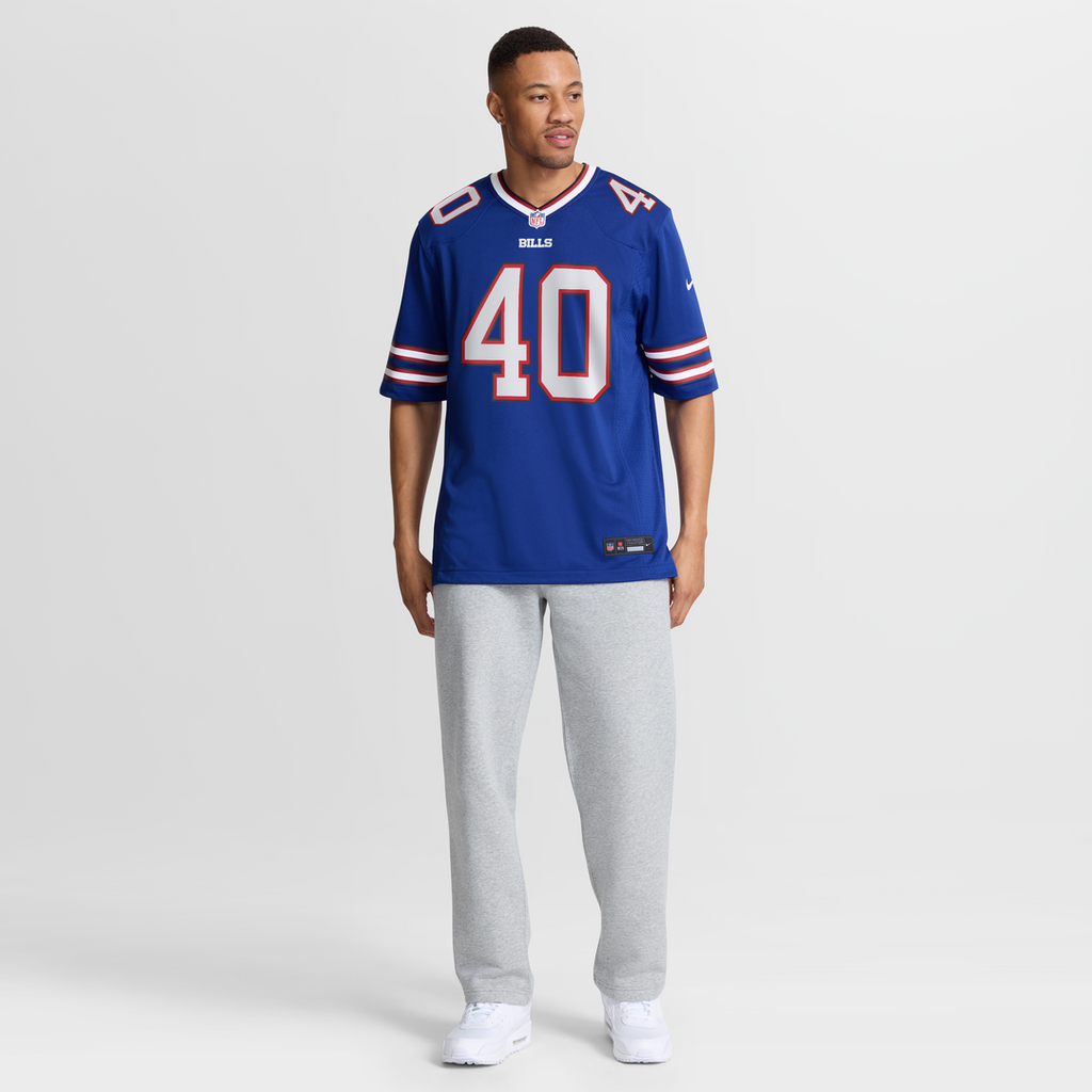 Buffalo Bills Matthew Wright Nike Team Game Jersey - Royal