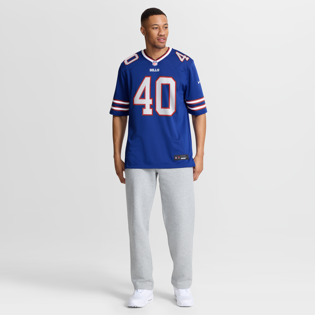 Buffalo Bills Matthew Wright Nike Team Game Jersey - Royal