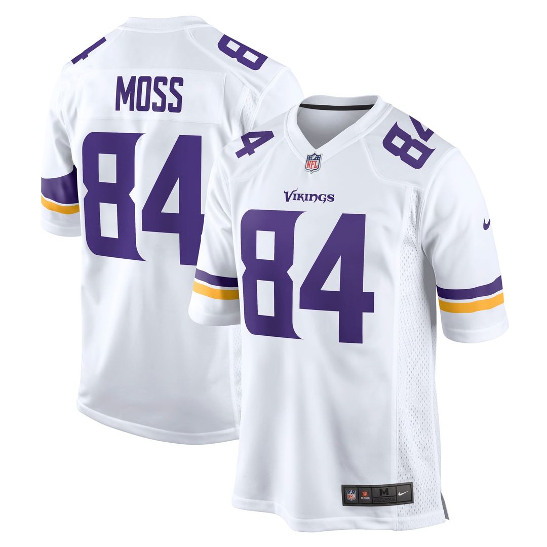 Minnesota Vikings Randy Moss Nike Retired Player Game Jersey - White