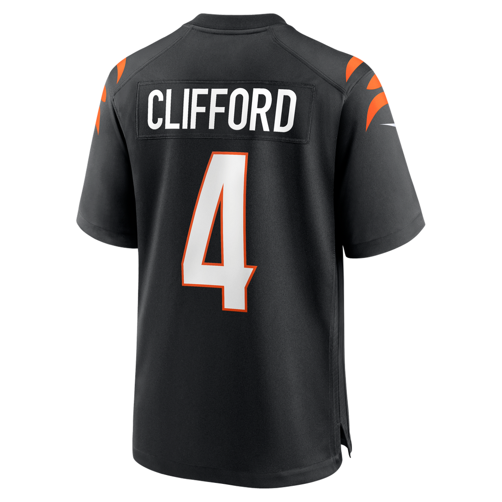Cincinnati Bengals Sean Clifford Nike Team Game Jersey - Black