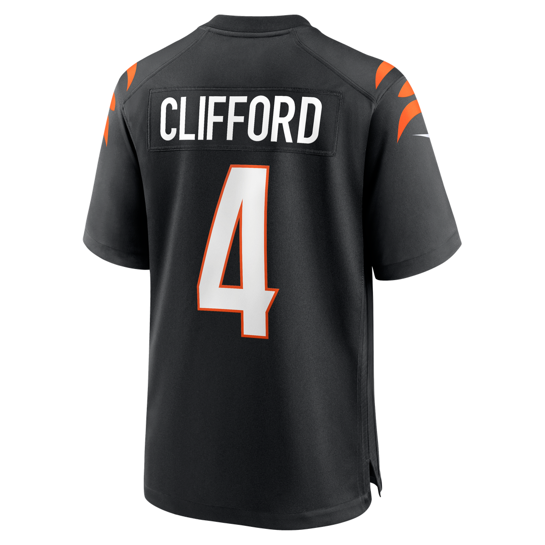 Cincinnati Bengals Sean Clifford Nike Team Game Jersey - Black