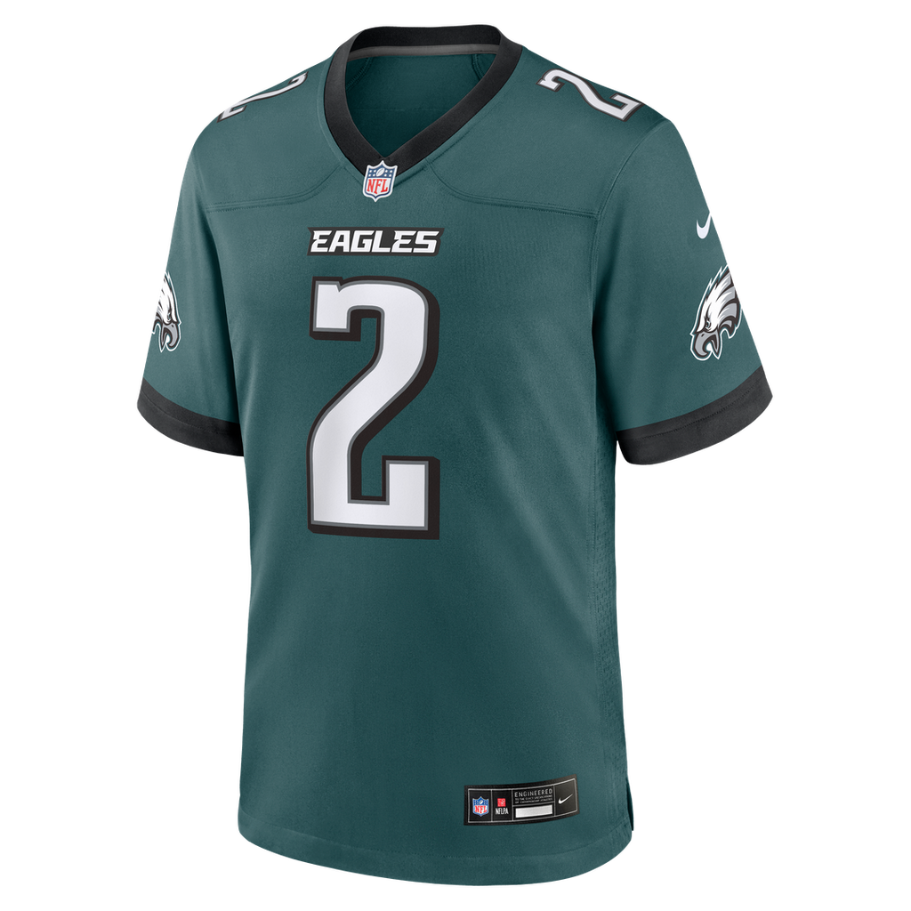 Philadelphia Eagles Tariq Woolen Nike Alternate Game Jersey - Kelly Green