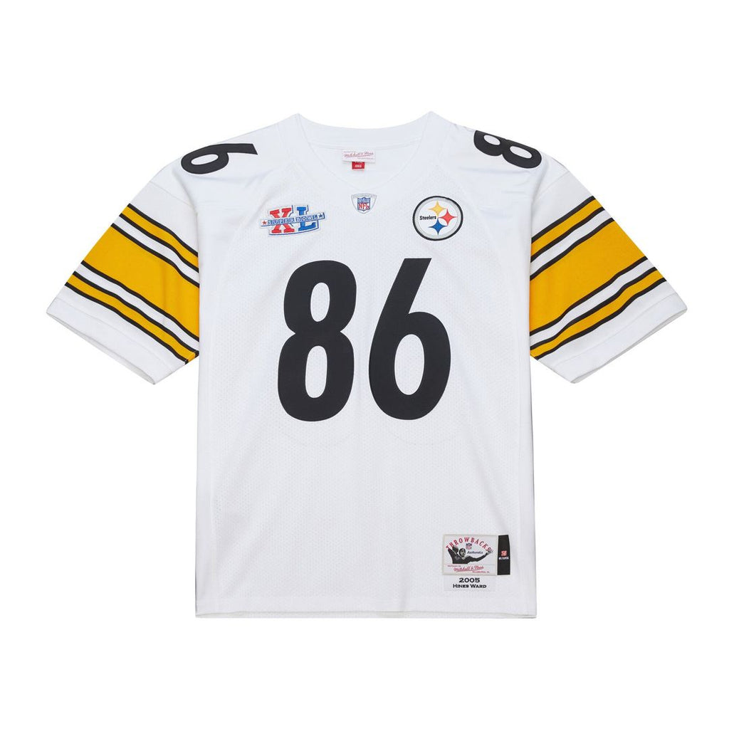 Pittsburgh Steelers Hines Ward Mitchell & Ness 2005 Authentic Throwback Retired Player Jersey - White