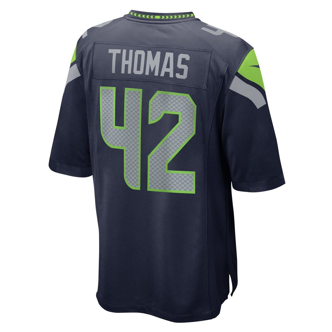 Seattle Seahawks Drake Thomas Nike Game Jersey - College Navy