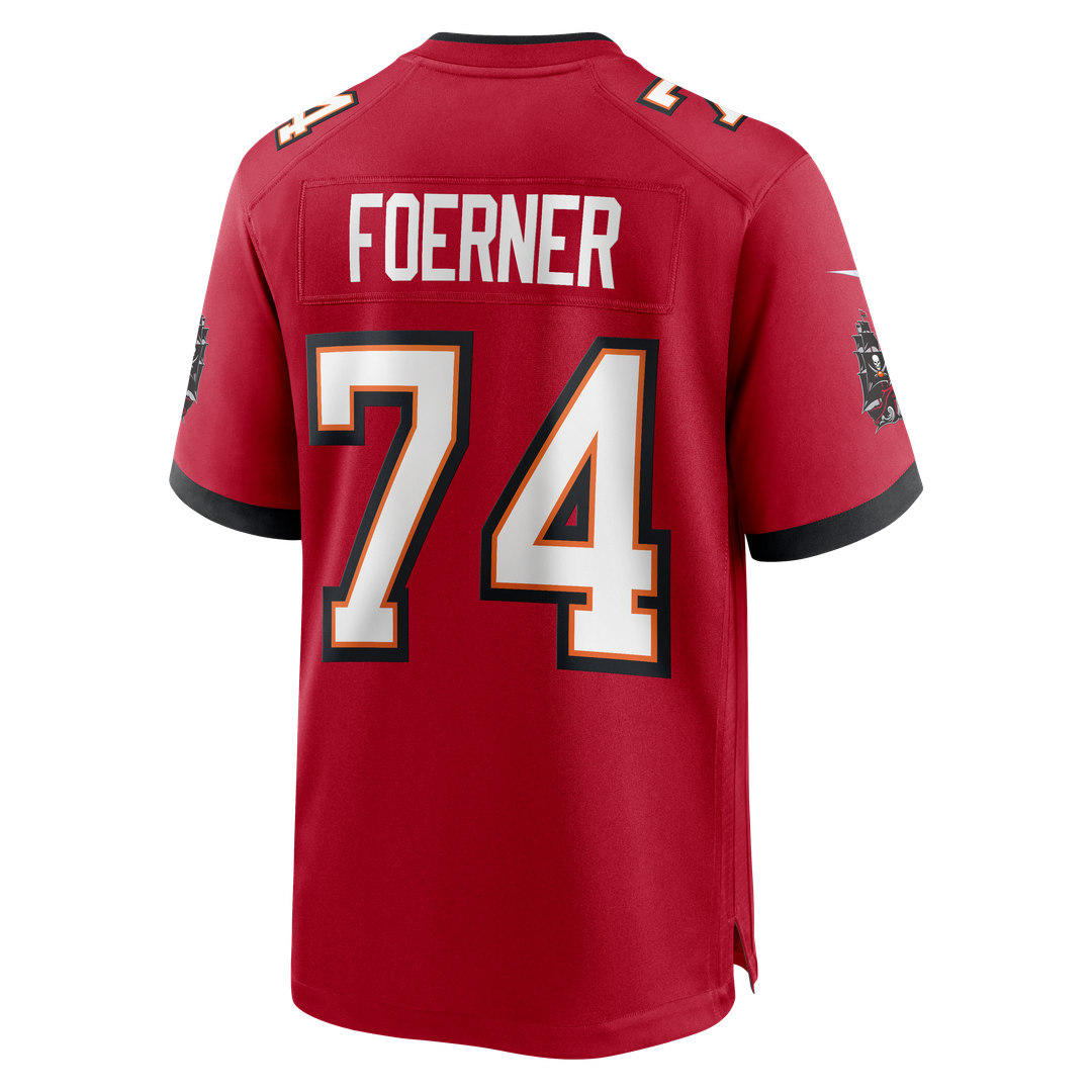 Tampa Bay Buccaneers Marshall Foerner Nike Team Game Jersey - Red